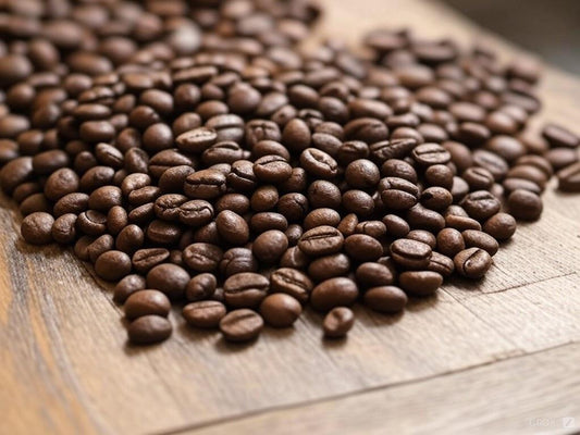 Granos de café que generan aroma y sabor