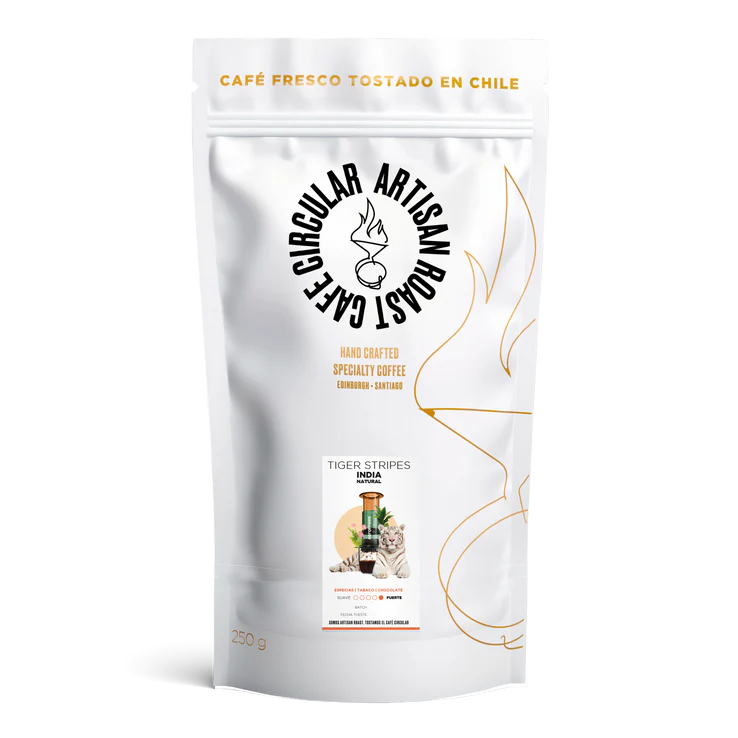 Café en grano Artisan "India Tiger Stripes"