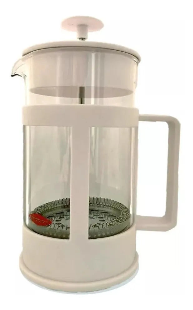 Cafetera Prensa Francesa Oroley Blanca para 6 Tazas