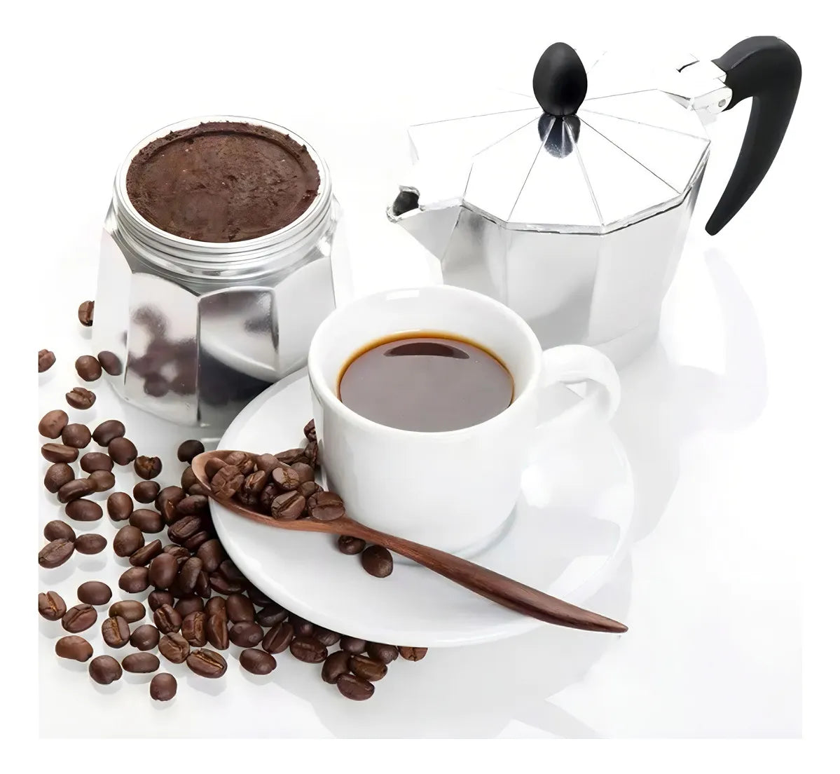 Cafetera Italiana de Aluminio para 6 tazas