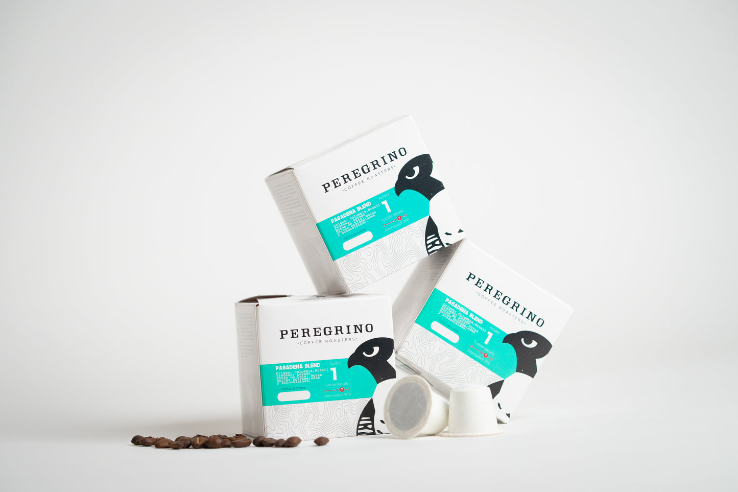 Peregrino "Pasadena Blend" en cápsulas tipo nespresso