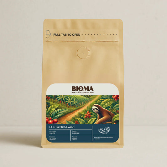 Café en grano Bioma "Costa Rica Colibri"