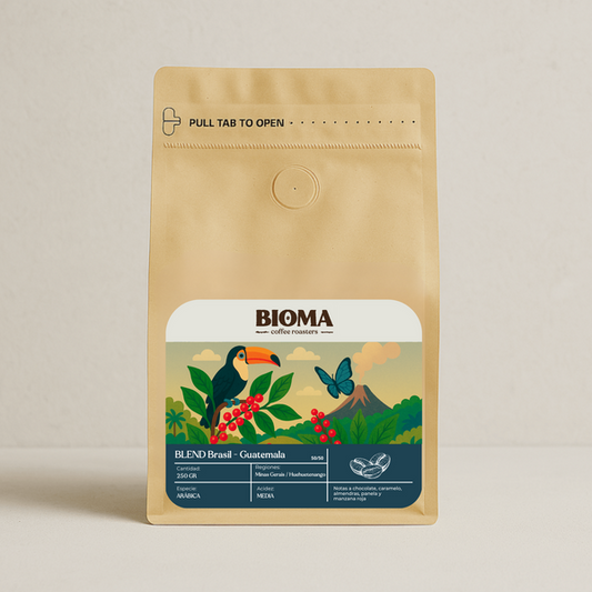 Café en grano Bioma "Brasil-Guatemala"