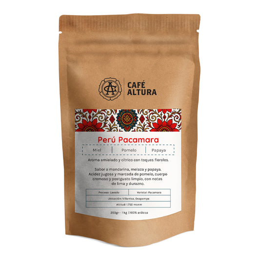 Café en grano Altura "Perú Pacamara"