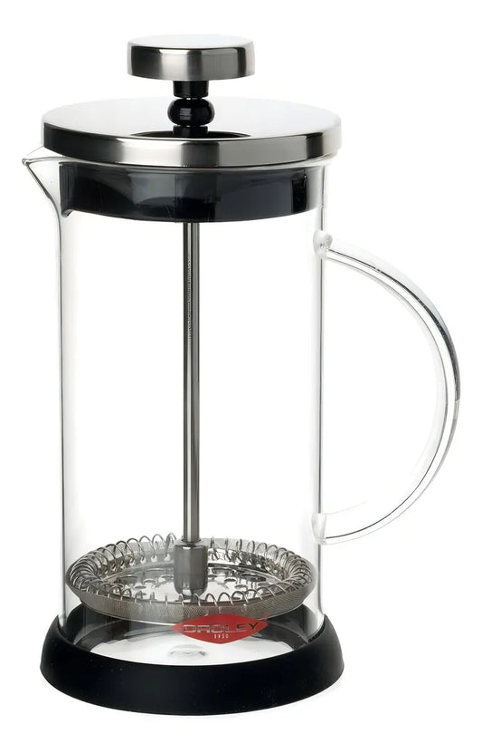 Cafetera Embolo Prensa Francesa Oroley Spezia 6 Tazas Color Plateado