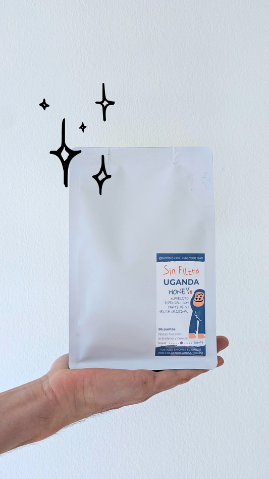Café en grano Sin Filtro "Uganda"