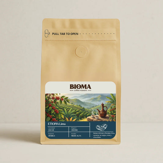 Café en grano "Café Bioma - Etiopía" 250 gr
