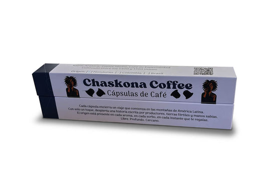 Café Chaskona Coffee "Honduras" en cápsulas tipo nespresso
